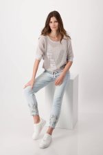 Lightweight Mesh Knit Top - Image 2