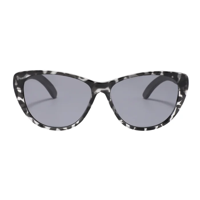 Stylish Tortoiseshell Pattern Sunglasses With Wooden Temples - Image 2