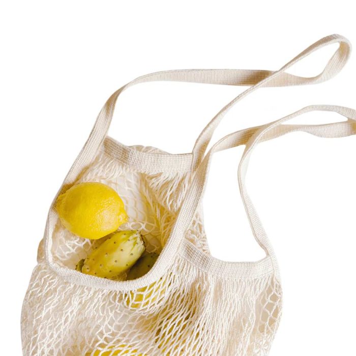 Chic Black Mesh Tote Bag - Image 9