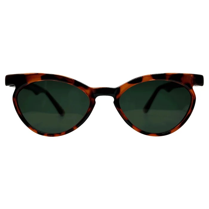Retro Tortoiseshell Cat-Eye Sunglasses - Image 1
