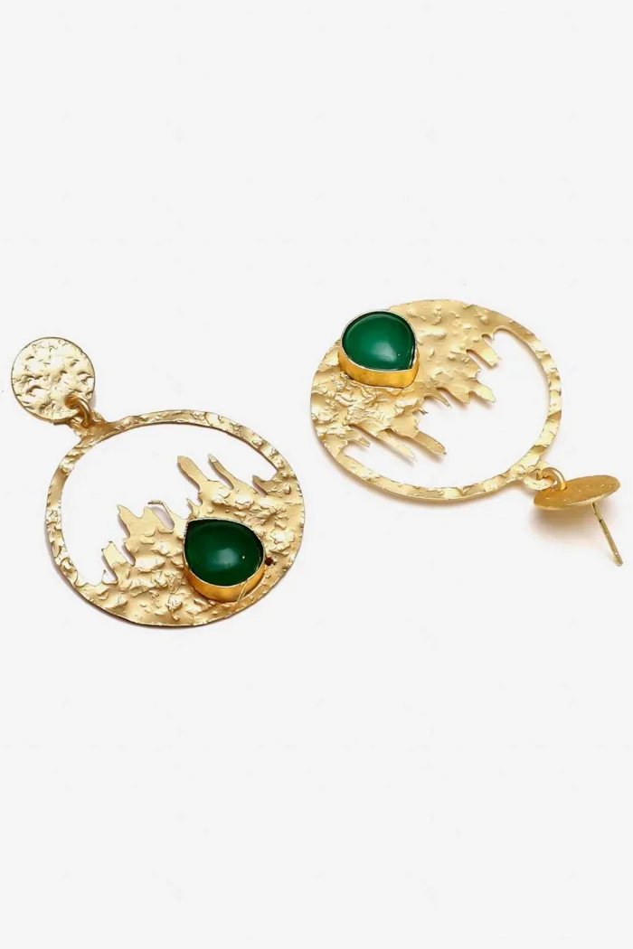 Chic Skyline Hoop Earrings - Image 4
