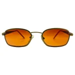Retro Style Gold Frame Sunglasses - Image 8
