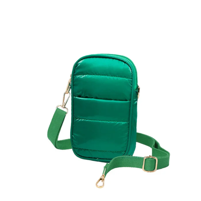 Sleek Quilted Shoulder Bag - Image 14