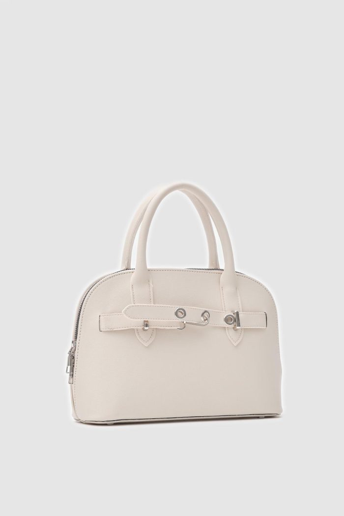Elegant Cream Handbag - Image 5