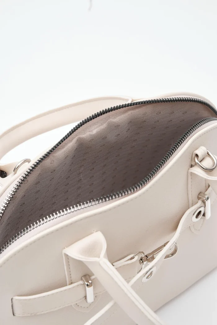 Elegant Cream Handbag - Image 8