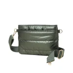 Elegant Olive Green Crossbody Bag