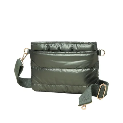 Elegant Olive Green Crossbody Bag