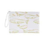 Charming Whale Canvas Pouch - Image 5