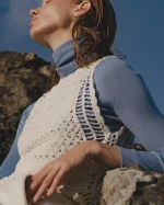 Elegant Crochet Knit Top