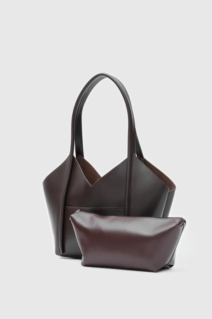 Elegant V-Shape Tote Bag - Image 5