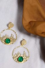 Chic Skyline Hoop Earrings - Image 6