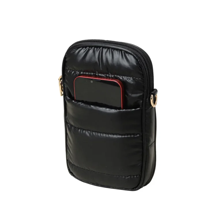 Sleek Quilted Shoulder Bag - Image 19