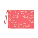 Charming Whale Canvas Pouch - Image 2