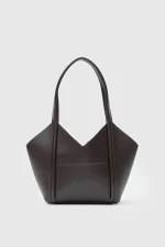 Elegant V-Shape Tote Bag