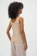 Elegant Knitted Tank Top - Image 3