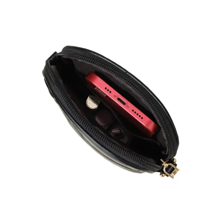 Sleek Quilted Shoulder Bag - Image 21