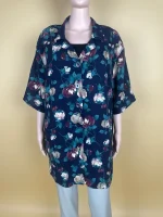 Floral Print Loose Fit Shirt - Image 2