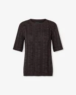 Stylish Textured Knit Top - Image 5