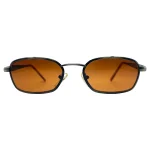 Retro Style Gold Frame Sunglasses - Image 4