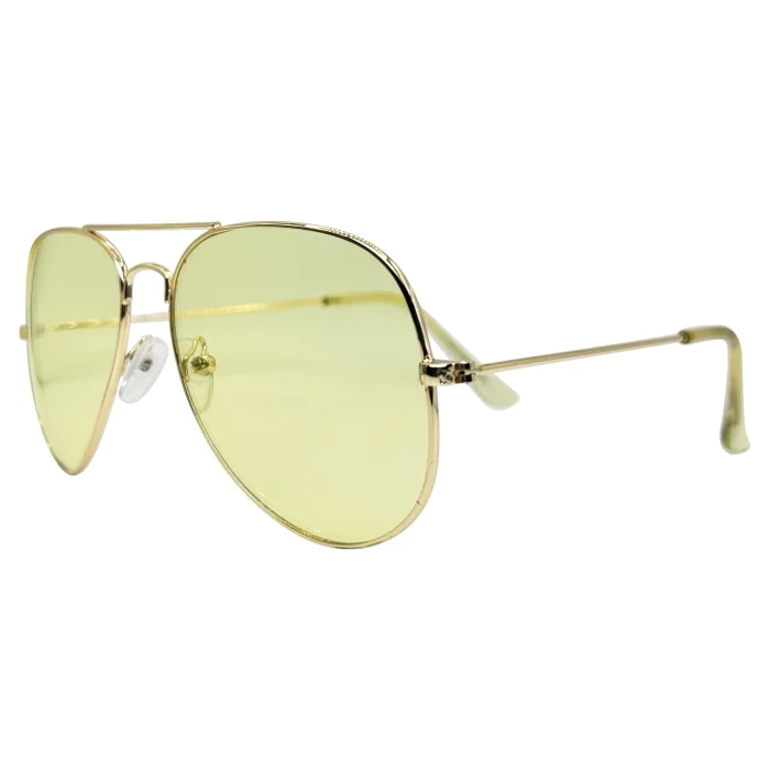 Classic Gold Frame Aviator Sunglasses - Image 2
