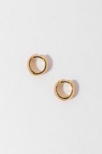 Elegant Rhinestone Hoop Earrings - Image 2