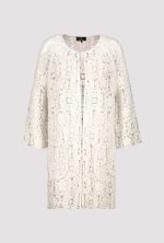 Elegant Lace Knit Cardigan - Image 3