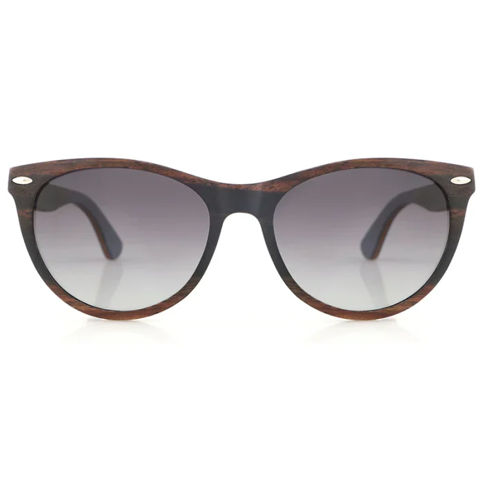 Stylish Wooden-Style Sunglasses - Image 4