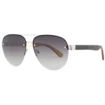 Modern Rimless Aviator Sunglasses