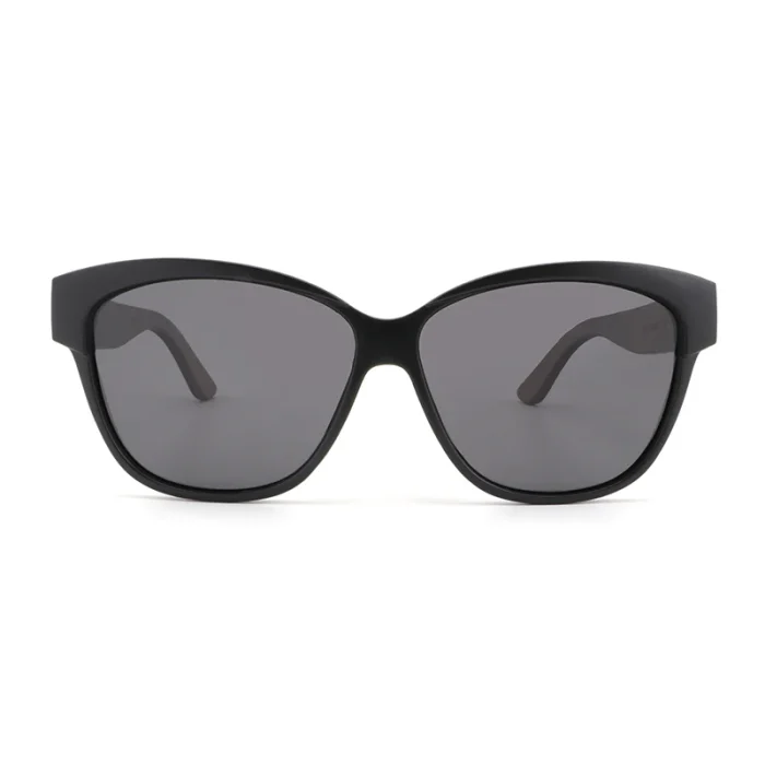 Stylish Wooden-Arm Sunglasses - Image 2