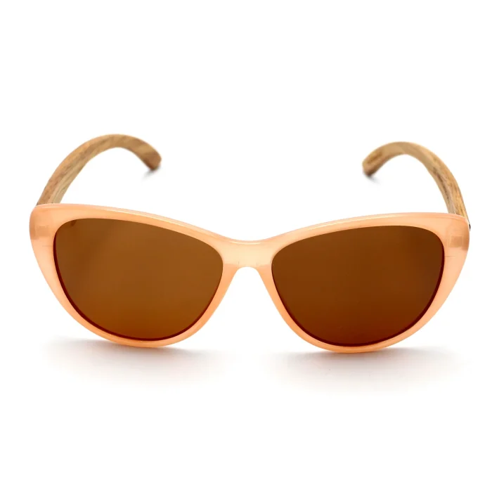 Stylish Bamboo Frame Sunglasses - Image 2