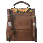 Sunflower Design Backpack - Image 3