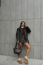 Elegant V-Shape Tote Bag - Image 10