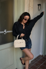 Elegant Cream Handbag - Image 4