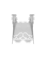 Delicate Lace Trim Cropped Top - Image 4