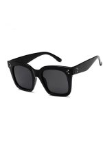 Classic Black Square Sunglasses