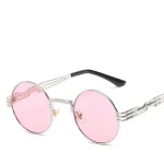 Stylish Round Frame Glasses - Image 11