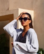 Classic Black Square Sunglasses - Image 9