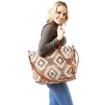 Chic Geometric Pattern Tote Bag - Image 5