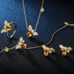 Elegant Honey Bee Ring - Image 5