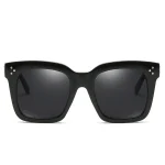 Classic Black Square Sunglasses - Image 6