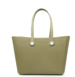Elegant Sky Blue Tote Bag - Image 8