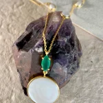 Elegant Gemstone Pendant Necklace