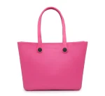 Elegant Sky Blue Tote Bag - Image 4