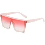Chic Pink Rimmed Sunglasses - Image 20