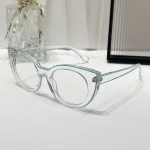 Vintage Pink-Edged Cat-Eye Glasses - Image 11