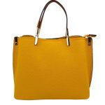 Elegant Mustard Yellow Tote Bag - Image 22