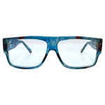 Stylish Oceanic Blue Eyewear