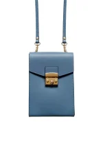 Chic Blue Crossbody Bag