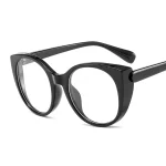 Stylish Matte Black Acetate Eyewear - Image 5