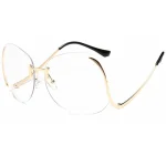 Chic Square Frame Glasses - Image 7